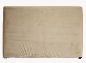 Velvet sängynpäädyn päällinen beige