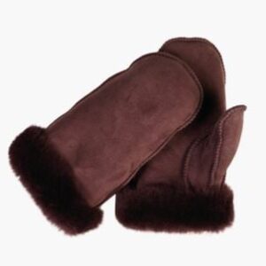 Wooly villalapaset viininpunainen