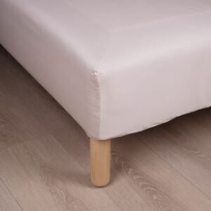 Soft Satin muotoonommeltu aluslakana hiekka