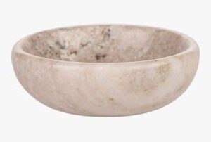 Alva marble kulho beige