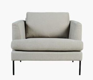 Ava loungestol setetrekk pakke nojatuolin irtopäällinen beige