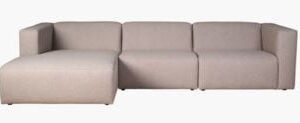 Juno sohva divaanilla vasen, 3 osaa beige