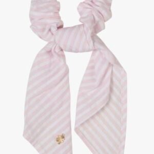 Summer stripe hiuslenkki roosa