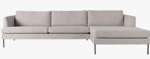 Ava Sofa Sjeselong setetrekk pakke høyre beige