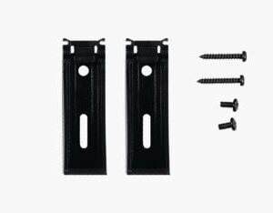 Aksel kiinnike, 2 kpl musta