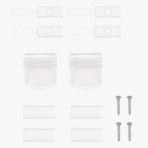 Leah fester til plissègardin valkoinen