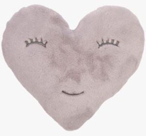 Heart koristetyyny harmaa