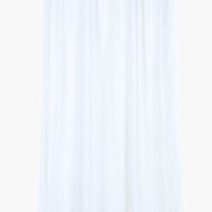 Leija verho luonnonvalkoinen