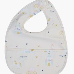 Fairytale ruokalappu vaalean beige