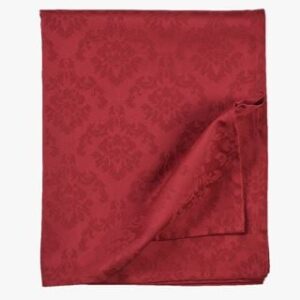 Angelica pintakäsitelty pöytäliina punainen