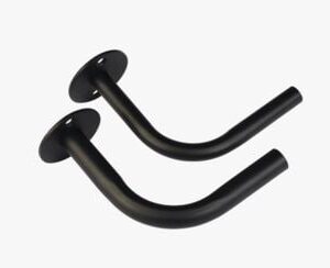 Buet päätykappale, 2 kpl musta