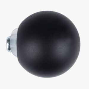BALL päätykappale, 2 kpl musta