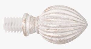 KJEGLE päätykappale, 2 kpl moniväri/valkoinen