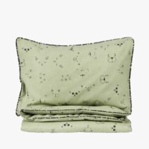 Mimi flanellipussilakanasetti mintunvihreä